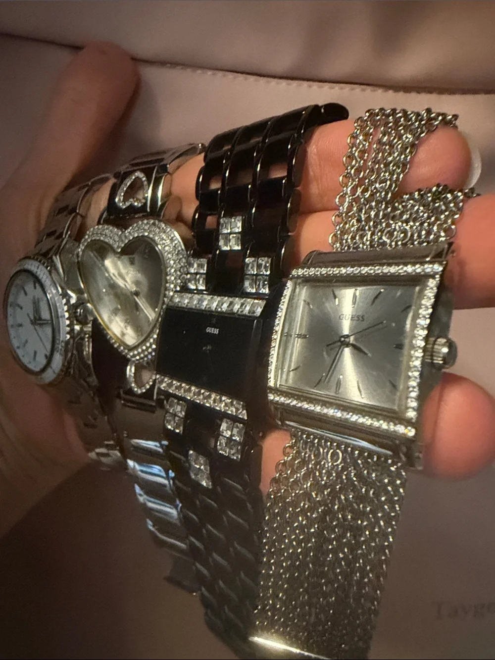 Women's GUESS watches - 4 total